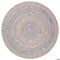 Safavieh 4 x 4 ft. Cape Cod Round Area Rug, Pink & Grey CAP221U-4R - alternate 1